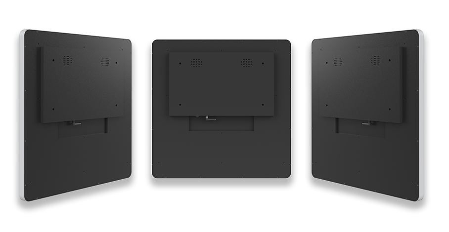 Back view of Square LCD Digital Photo Frames