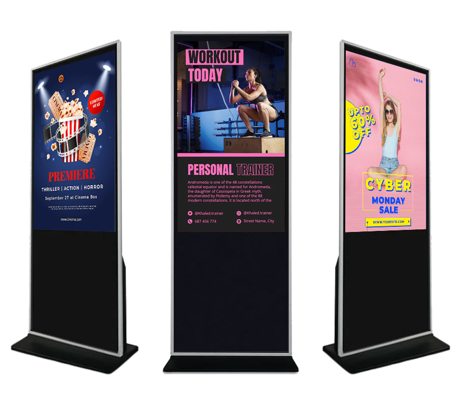 digital signage totem