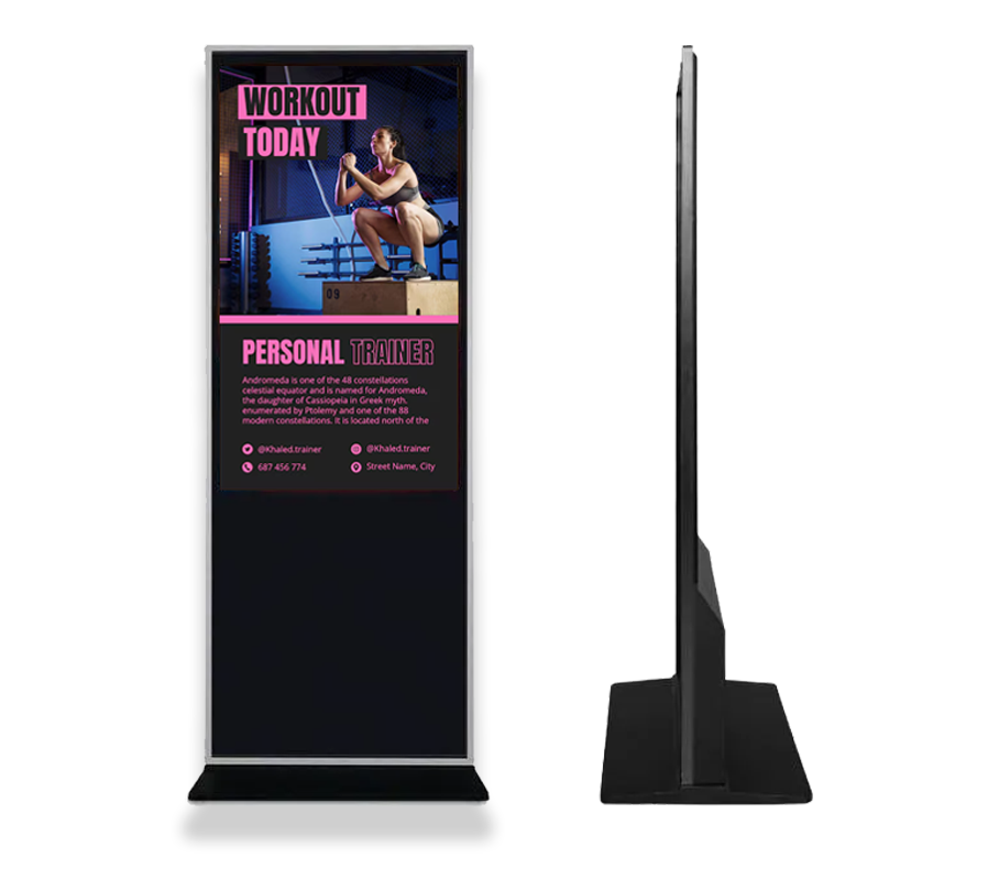 digital signage totem