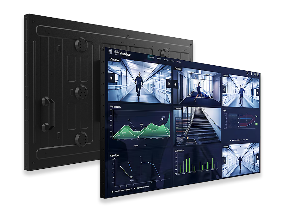 The screen can be designed as a standalone unit