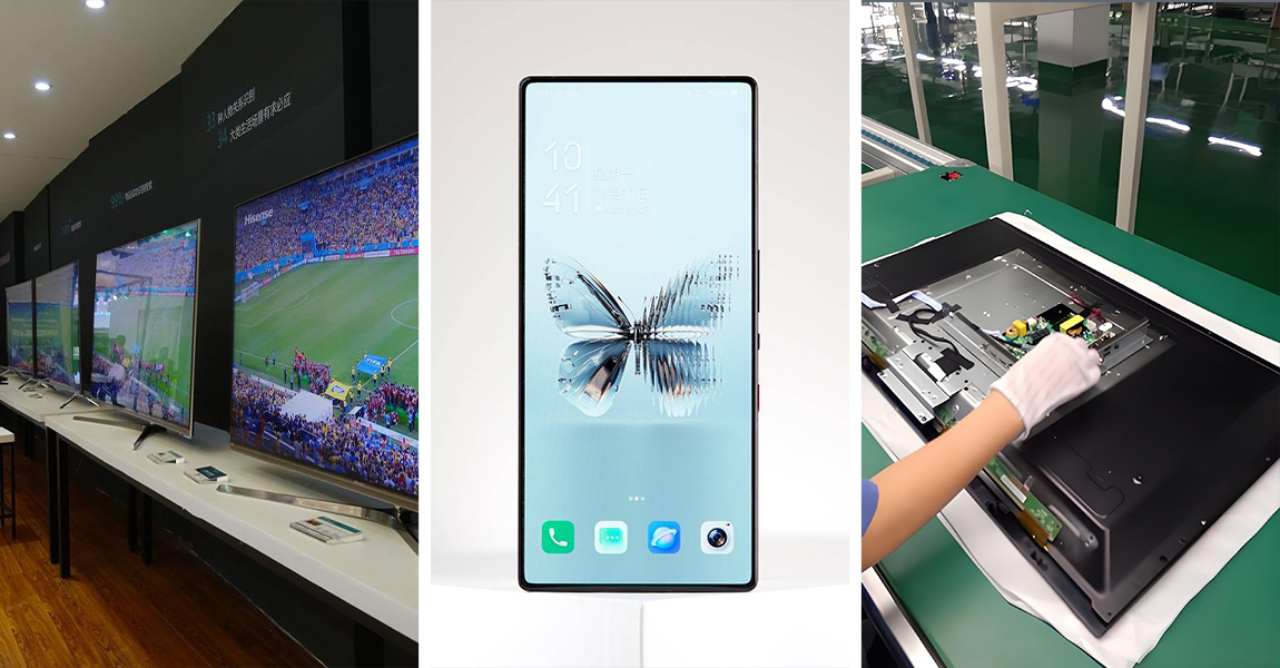 Various usage scenarios of LCD cutting products