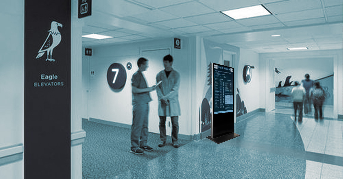 digital signage in healthcare