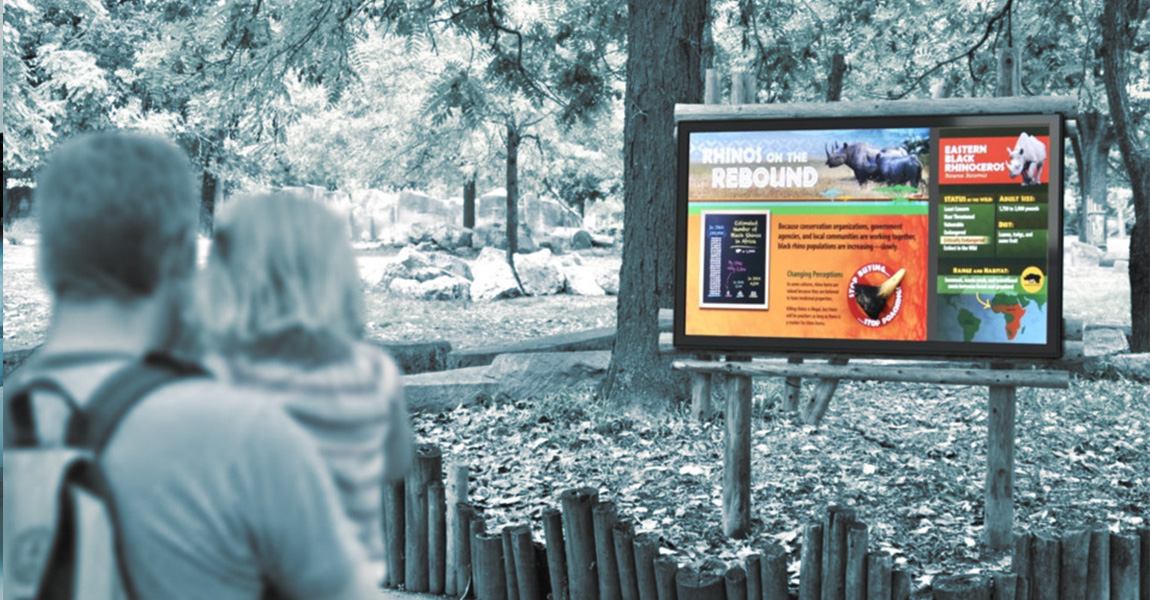 commercial outdoor digital signage displays