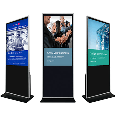 floor standing digital signage