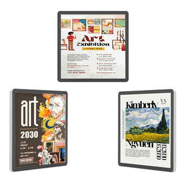 square LCD digital photo frames