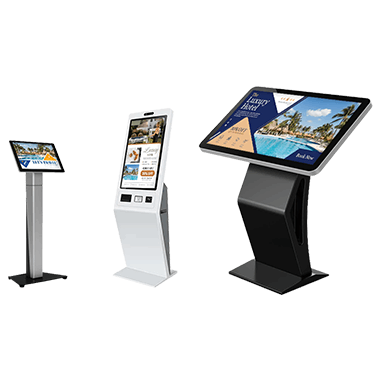 touch screen information kiosk