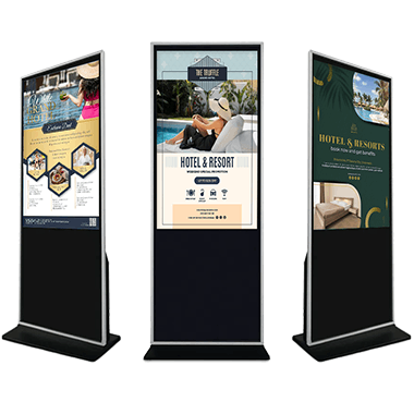 floor standing digital signage