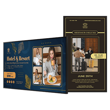 wall mounted digital signage