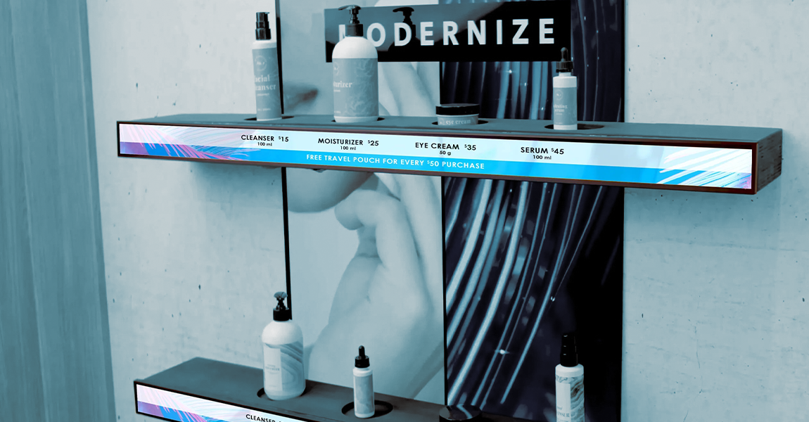 Applications of stretchable LCD displays in the beauty industry Applications of stretchable LCD displays in the beauty industry