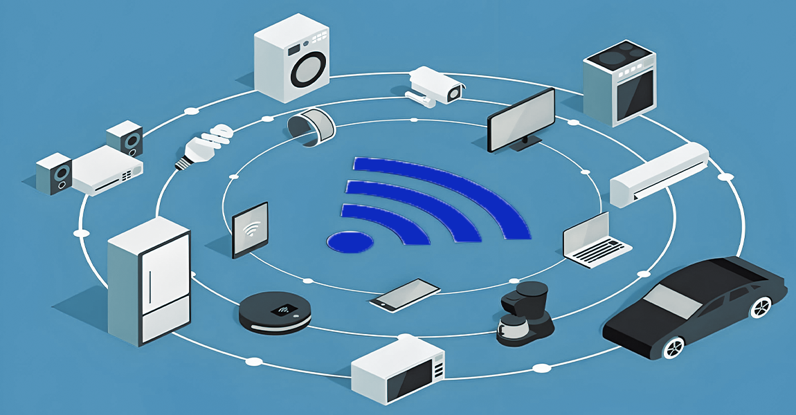 Using wireless networks to link digital display devices