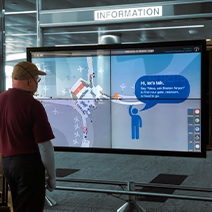 Airports deploy wall display screens for real-time flight monitoring