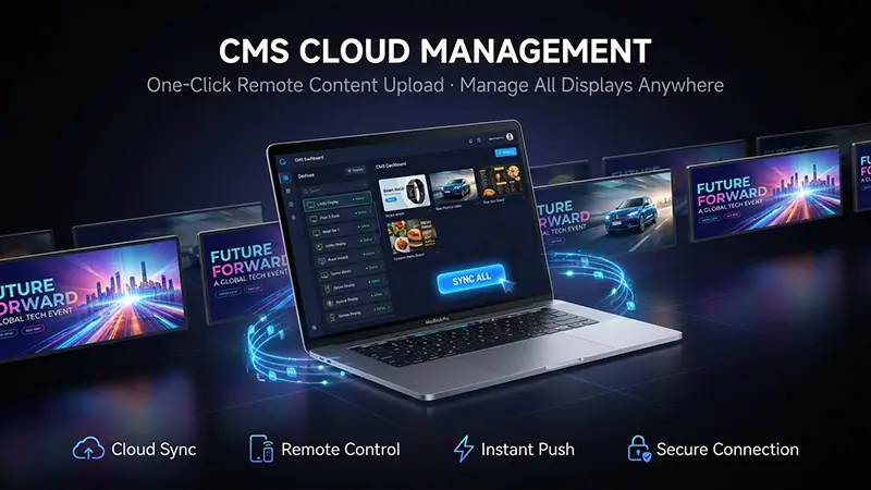 Utilizing shelf-edge LCD displays enables rapid updates to the content matrix.