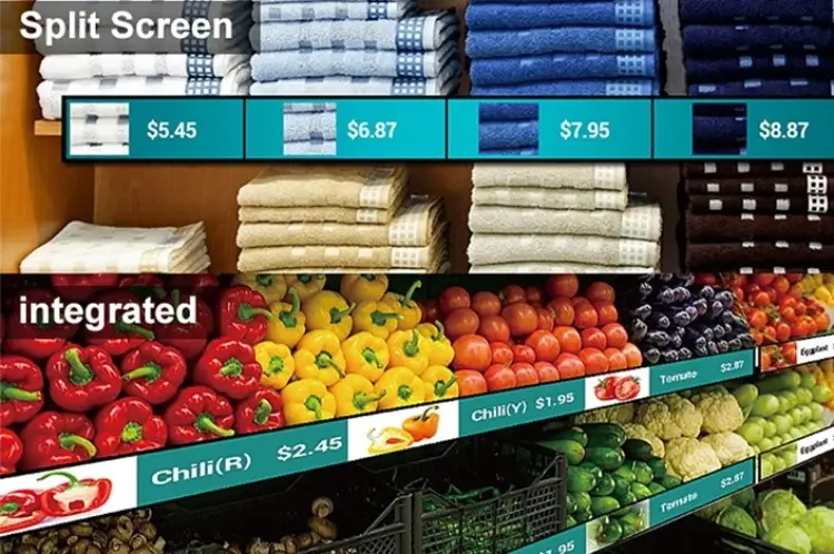 Precision Merchandising With Shelf Edge LCD Display